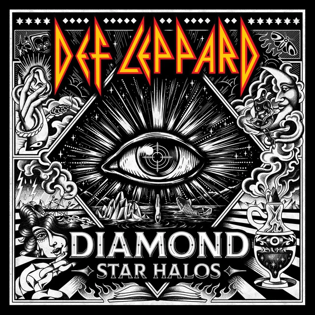 Def Leppard Diamond Star Halos portada Columna Musical